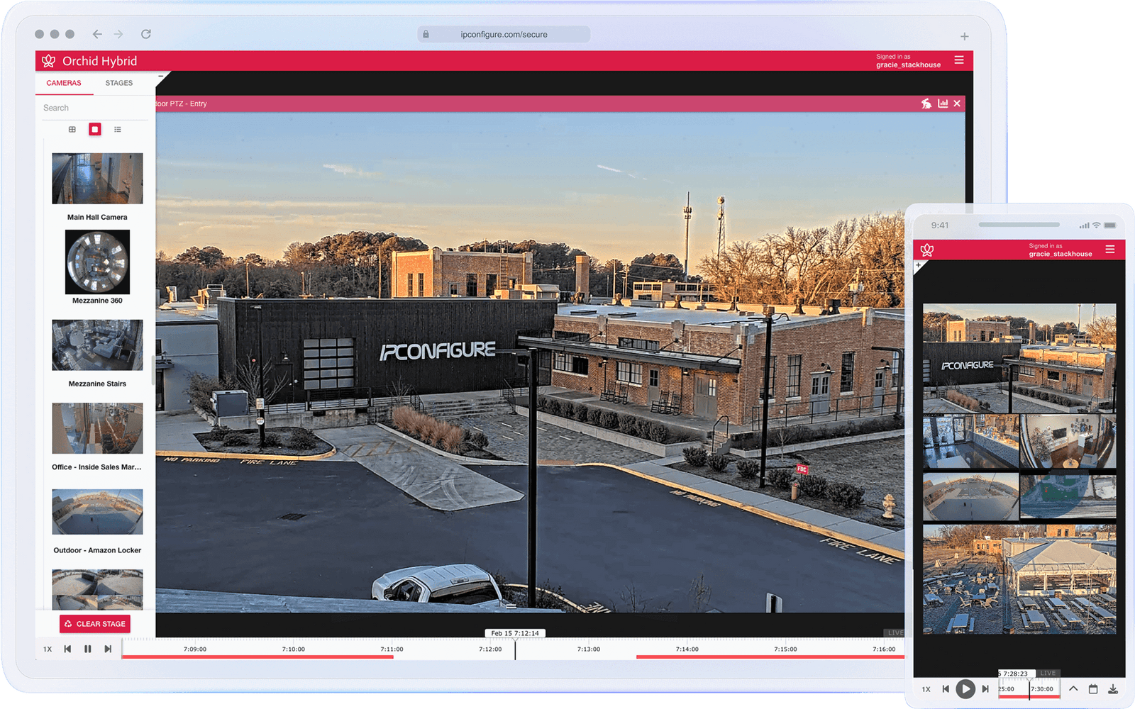 Orchid VMS on devices